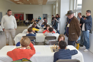 Rencontres autour du jeu d'échecs à l'école élémentaire Jules Ferry.