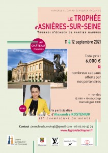 Affiche Trophée Asnières 2021